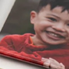 child photo magnet